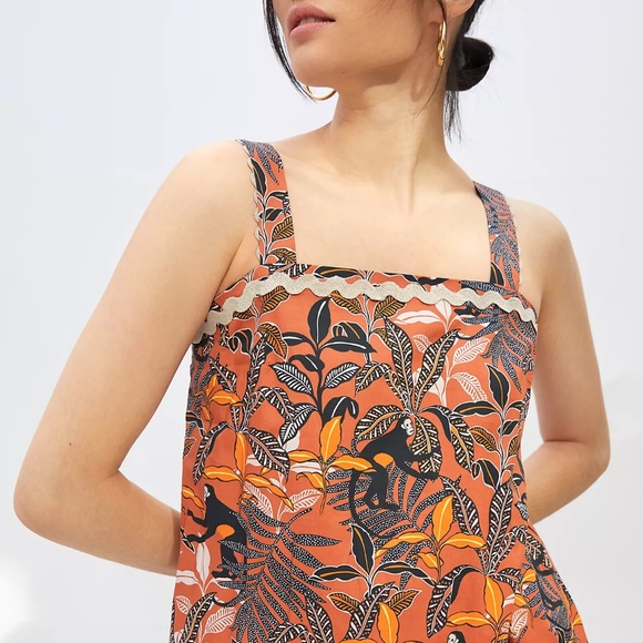 Corey Lynn Calter Flounced Midi Dress - Picture 2 of 7